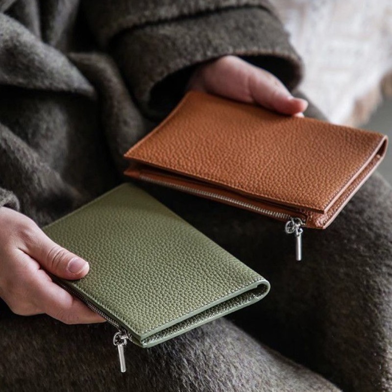 Card Top Loader - Кожаный чехол для паспорта, водонепроницаемый дорожный