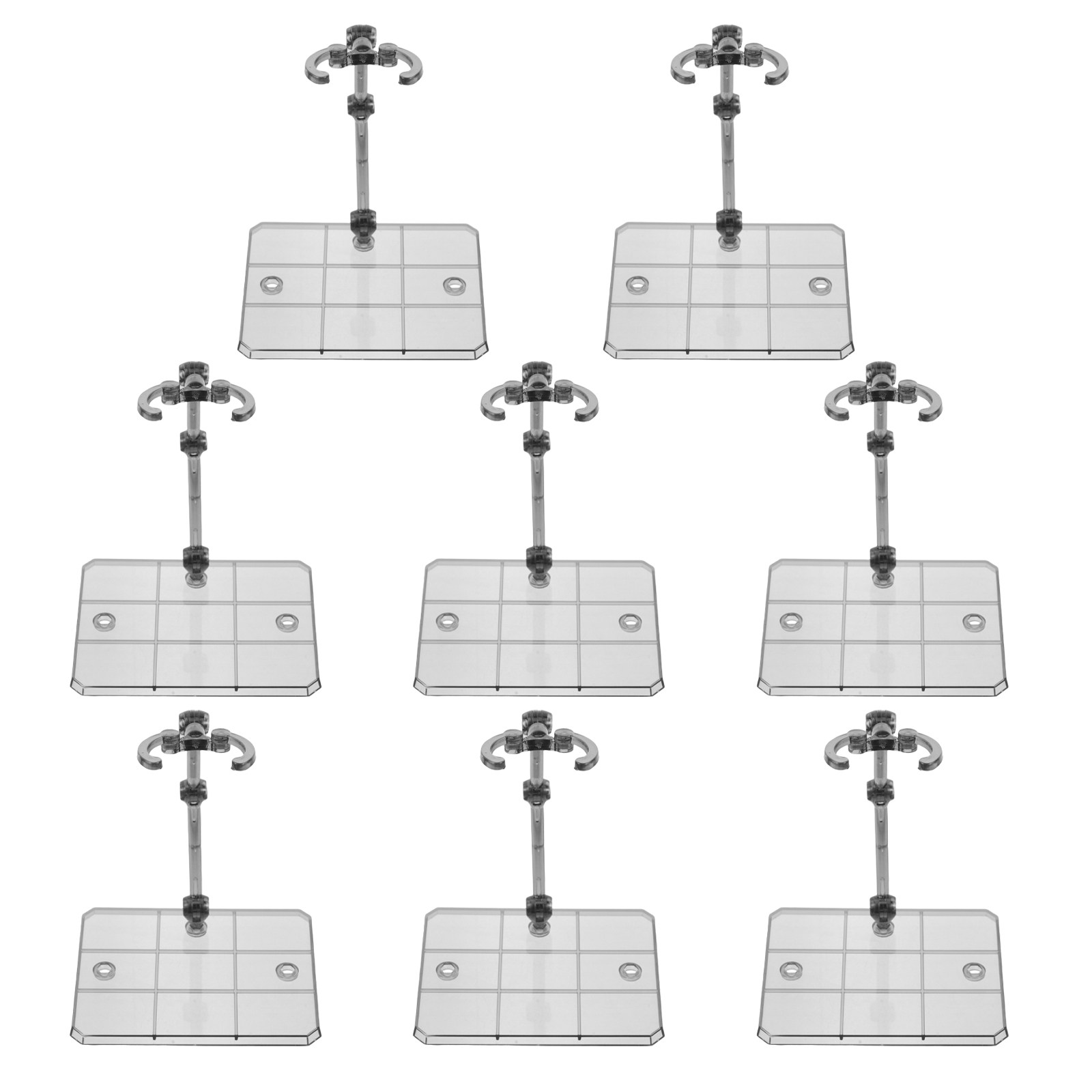 Action Figure Stand - Набор из 8 универсальных подставок для