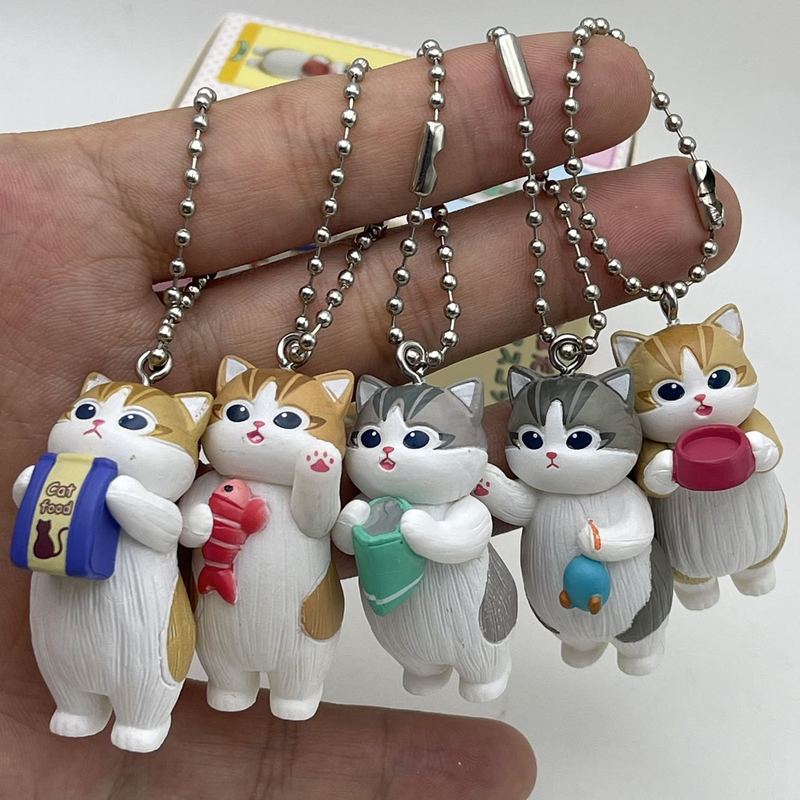Action Figure Stand - Брелок Mofusand Kawaii Cat, слепая коробка,