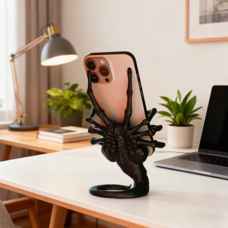Креативная подставка для телеф – обзор и цена Action Figure Stand