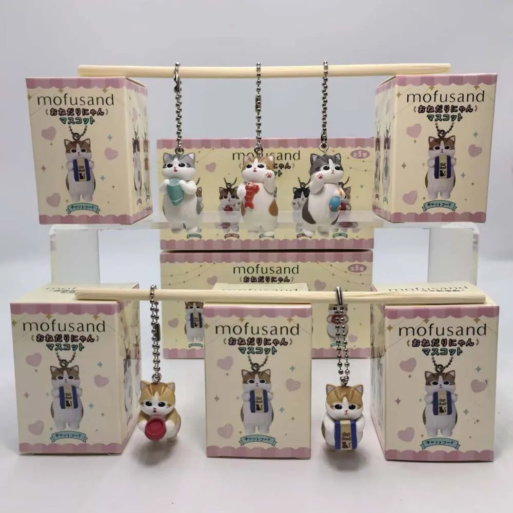 Брелок Mofusand Kawaii Cat: ко – обзор и цена Action Figure Stand