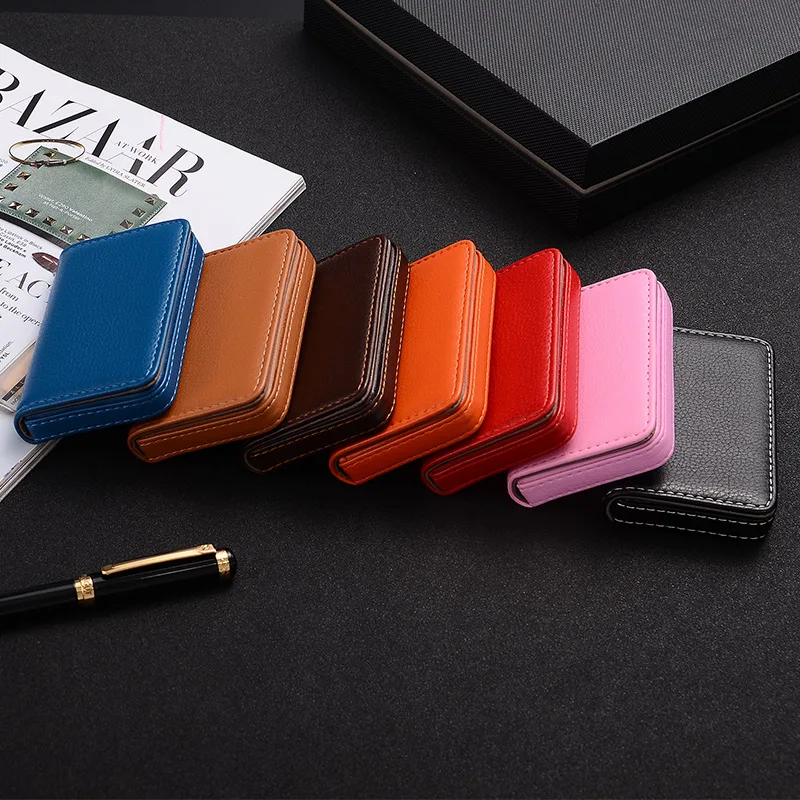 Визитница из искусственной кож – обзор и цена Card Top Loader