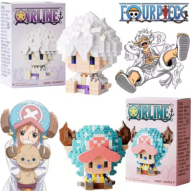 Конструктор One Piece: Аниме-п – обзор и цена Building Block Mini