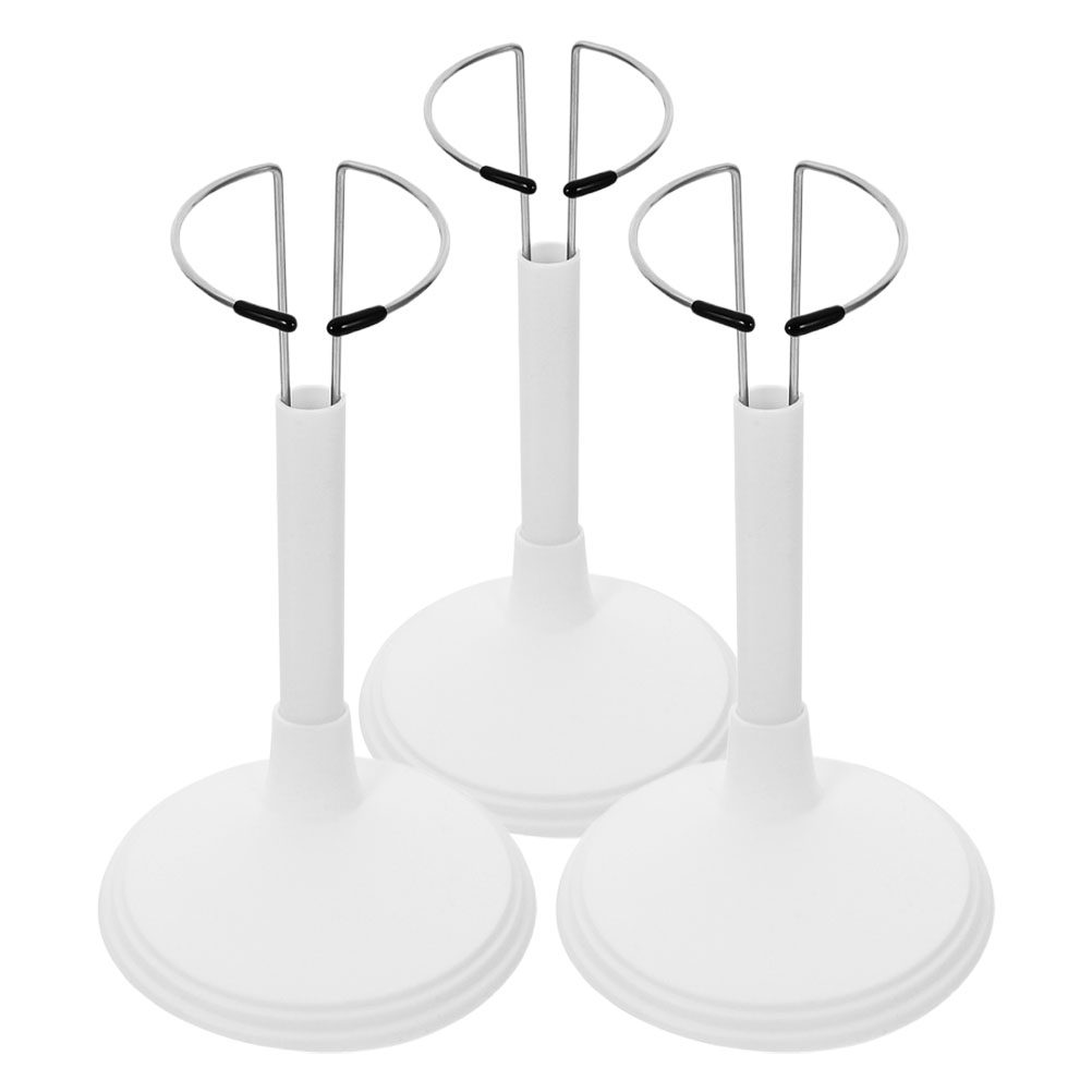 Набор из 3 белых пластиковых р – обзор и цена Action Figure Stand