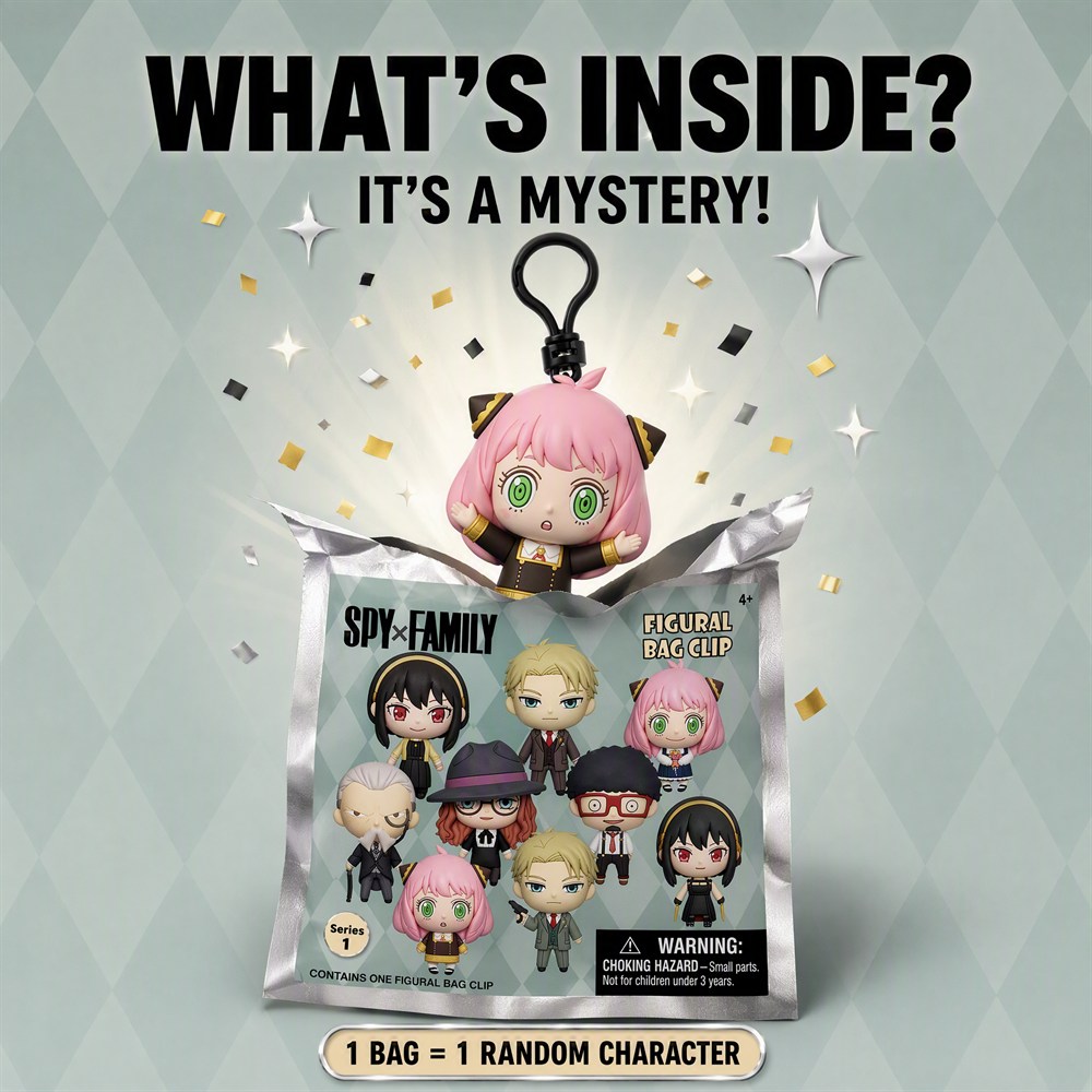 Брелок-подвеска для рюкзака Sp – обзор и цена Mystery Box Blind Bag