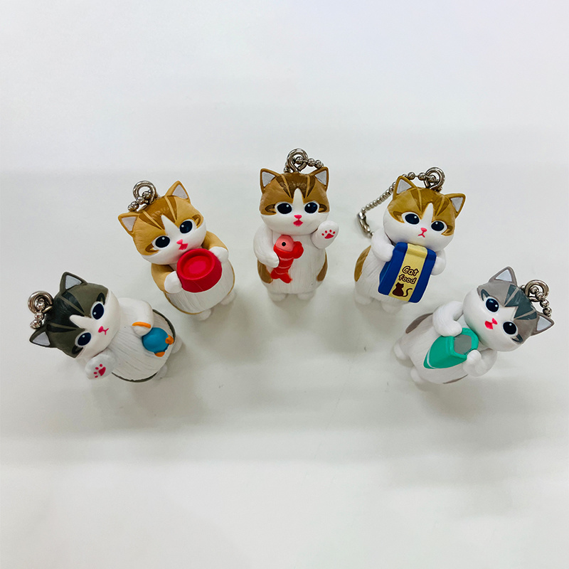 Брелок Mofusand Kawaii Cat, сл – обзор и цена Action Figure Stand