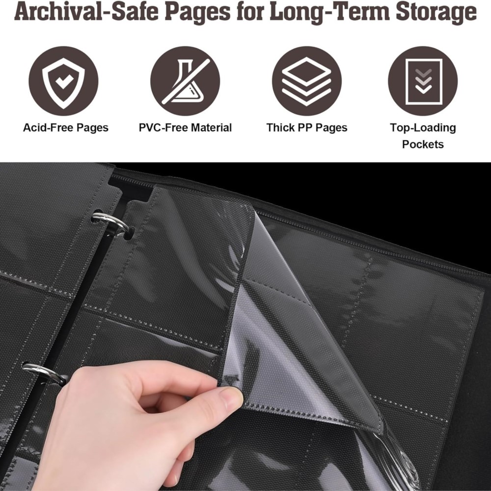 Альбом для карточек на 900 кар – обзор и цена Trading Card Binder