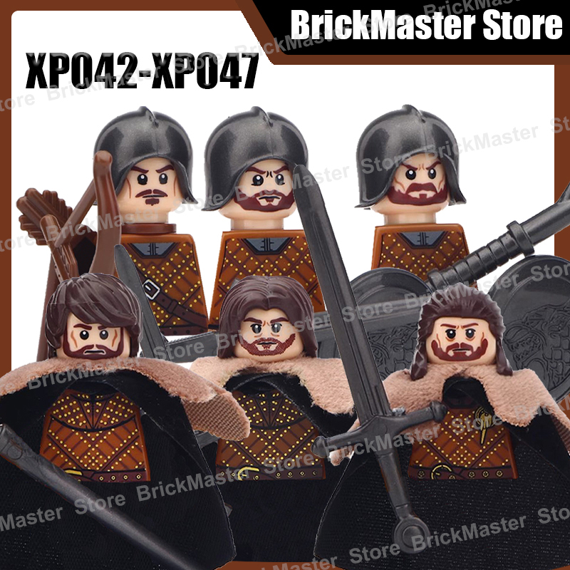 MOC Средневековый Военный Рыца – обзор и цена Lego Minifigure Holder
